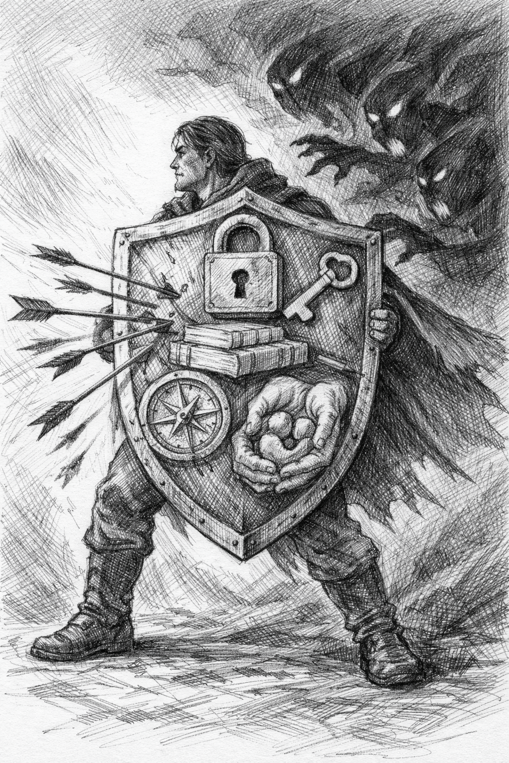 Chapter 6 illustration — The Shield